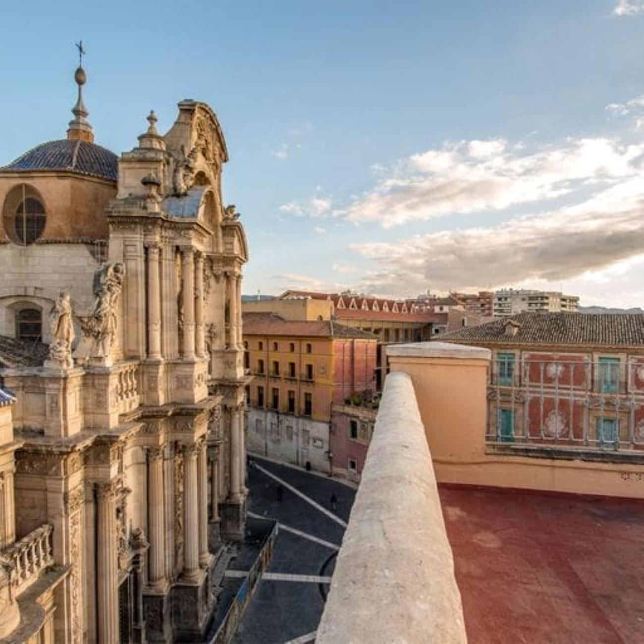 Ferienwohnung Loft A Doble Altura Murcia Exterior foto